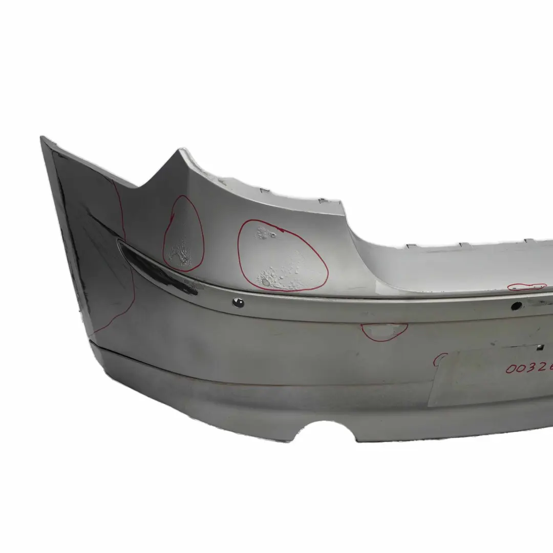 Bumper Trim Panel PDC Titansilber Silver Metallic 354 to BMW E87 Rear with Part number 0032630 BMW E87 Rear Bumper Trim Panel PDC Titansilber Silver Metallic 354 - SKU 0032630-TS3 - Part number 0032630