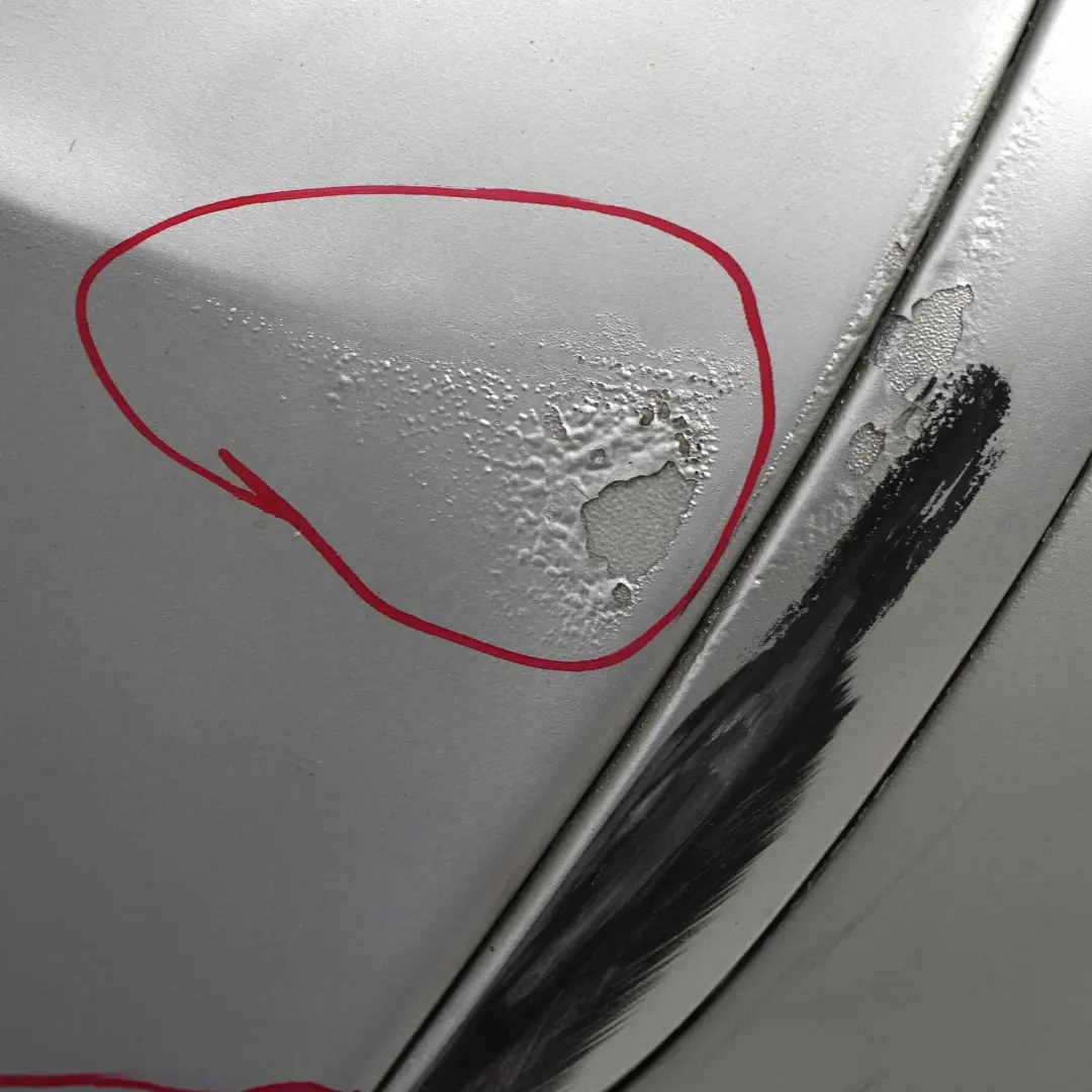 BMW E87 Rear Bumper Trim Panel PDC Titansilber Silver Metallic 354 - SKU 0032630-TS3 - Part number 0032630