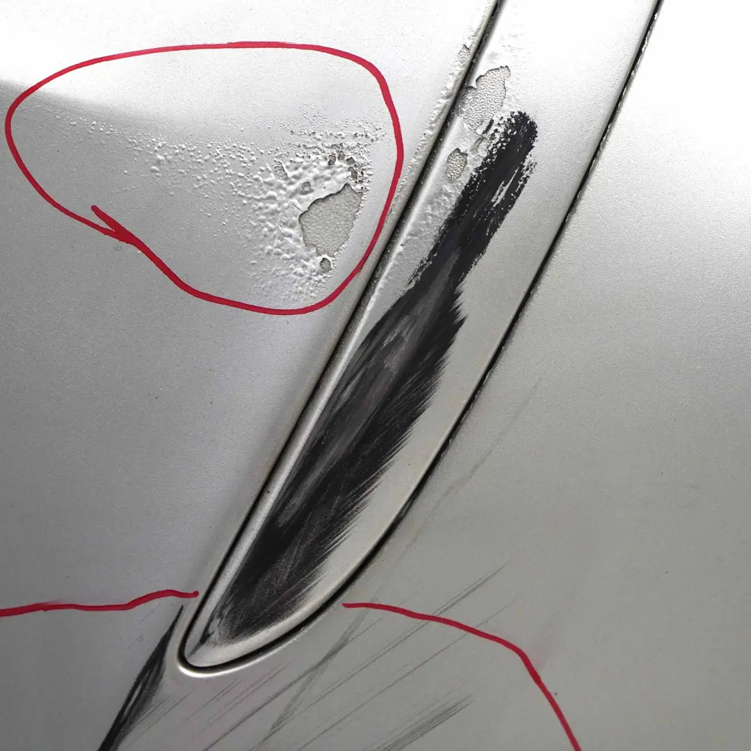 BMW E87 Rear Bumper Trim Panel PDC Titansilber Silver Metallic 354 - SKU 0032630-TS3 - Part number 0032630