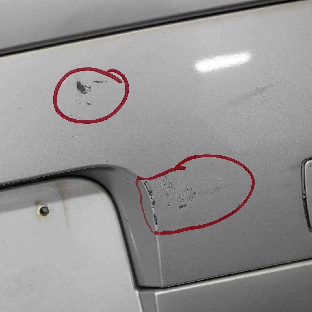 Bumper Trim Panel PDC Titansilber Silver Metallic 354 to BMW E87 Rear with Part number 0032630 BMW E87 Rear Bumper Trim Panel PDC Titansilber Silver Metallic 354 - SKU 0032630-TS3 - Part number 0032630