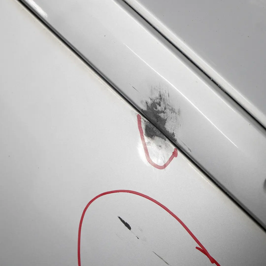 Bumper Trim Panel PDC Titansilber Silver Metallic 354 to BMW E87 Rear with Part number 0032630 BMW E87 Rear Bumper Trim Panel PDC Titansilber Silver Metallic 354 - SKU 0032630-TS3 - Part number 0032630