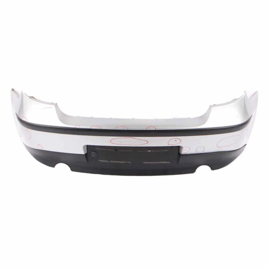 Bumper Trim Panel PDC Titansilber Silver Metallic - 354 to BMW E87 Rear with Part number 0032630 BMW E87 Rear Bumper Trim Panel PDC Titansilber Silver Metallic - 354 - SKU 0032630-TS6 - Part number 0032630