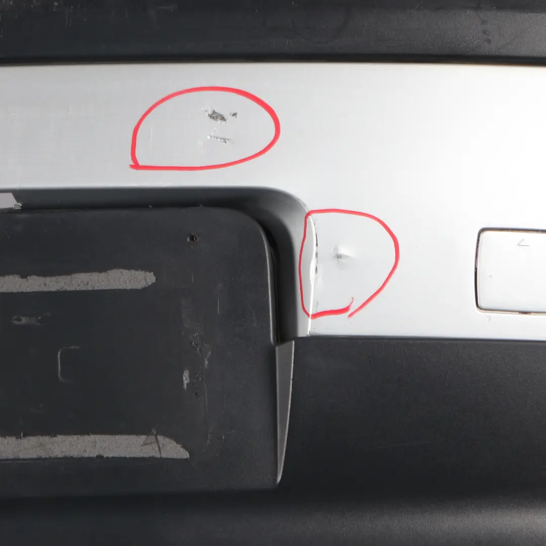 Bumper Trim Panel PDC Titansilber Silver Metallic - 354 to BMW E87 Rear with Part number 0032630 BMW E87 Rear Bumper Trim Panel PDC Titansilber Silver Metallic - 354 - SKU 0032630-TS6 - Part number 0032630