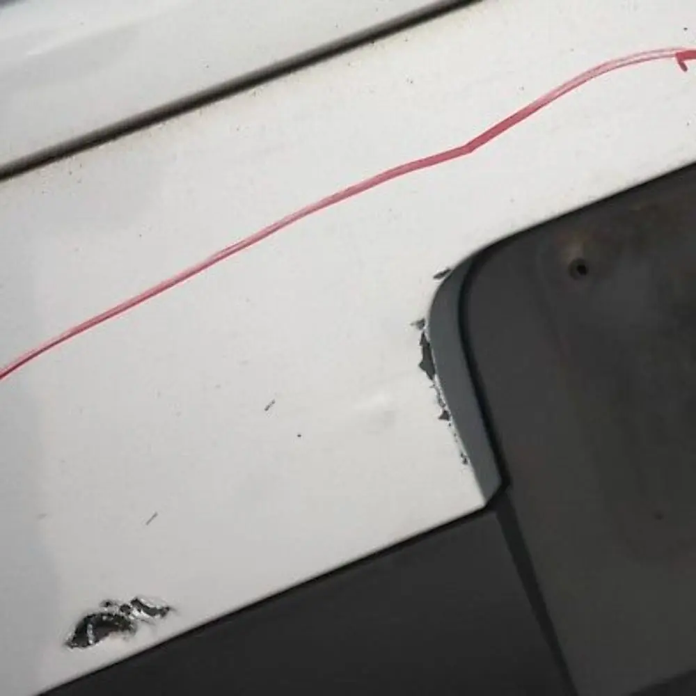 Bumper Trim Panel PDC Titansilber Silver Metallic 354 to BMW 1 SERIES 7 E87 Rear with Part number 32630 BMW 1 SERIES 7 E87 Rear Bumper Trim Panel PDC Titansilber Silver Metallic 354 - SKU 0032630-TS7 - Part number 32630