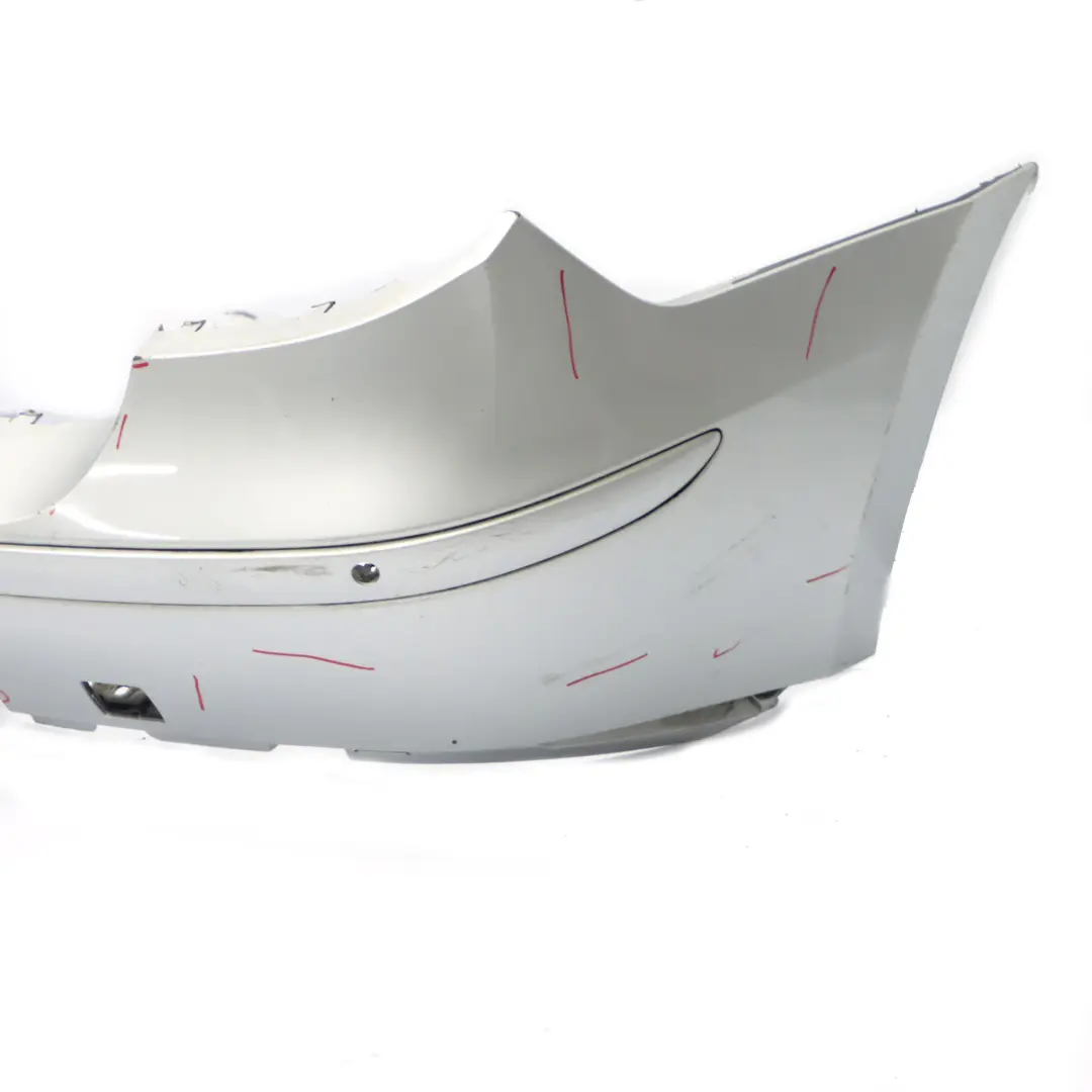 Bumper BMW E87 Trim Panel Cover PDC Titansilber Silver Metallic 354 to Rear with Part number 0032630 Rear Bumper BMW E87 Trim Panel Cover PDC Titansilber Silver Metallic 354 - SKU 0032630-TS9 - Part number 0032630