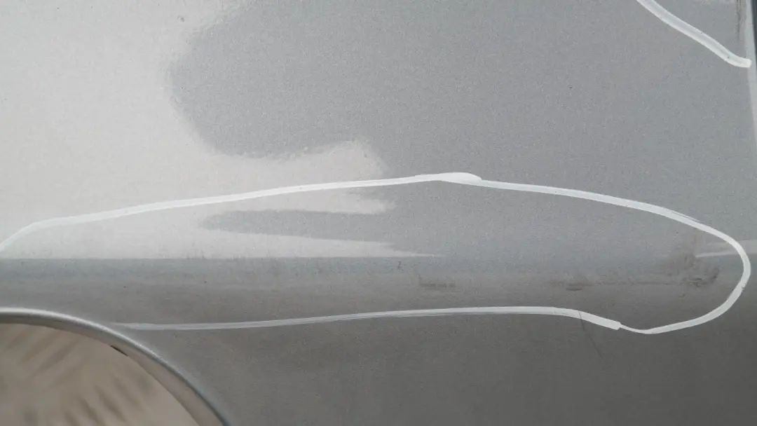 BMW 1 SERIES E87 Lower Trim Panel Rear Bumper Quarzblau Blue Blau Metallic - A18 - SKU 0032631-QB - Part number 51120032631