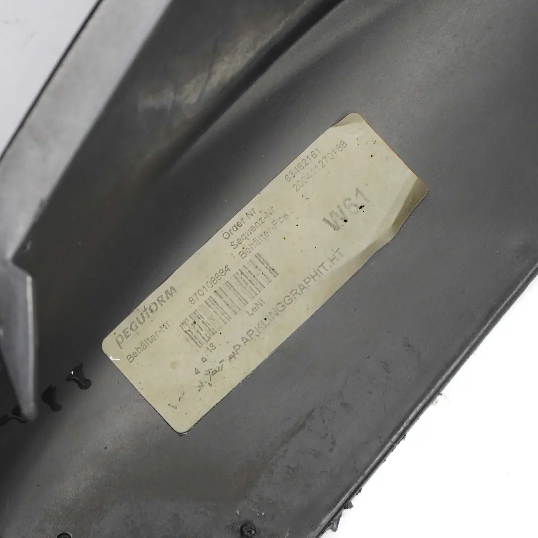BMW 1 E87 Rear Bumper Bottom Trim Panel Sparkling Graphite Metallic - A22 - SKU 0032631-SG1 - Part number 0032631