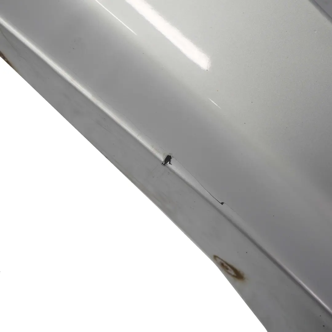 BMW E87 Paragolpes Trasero Panel Inferior Titansilber Silber Silver Metallic 354 - SKU 0032631-TS - Número de pieza 0032631