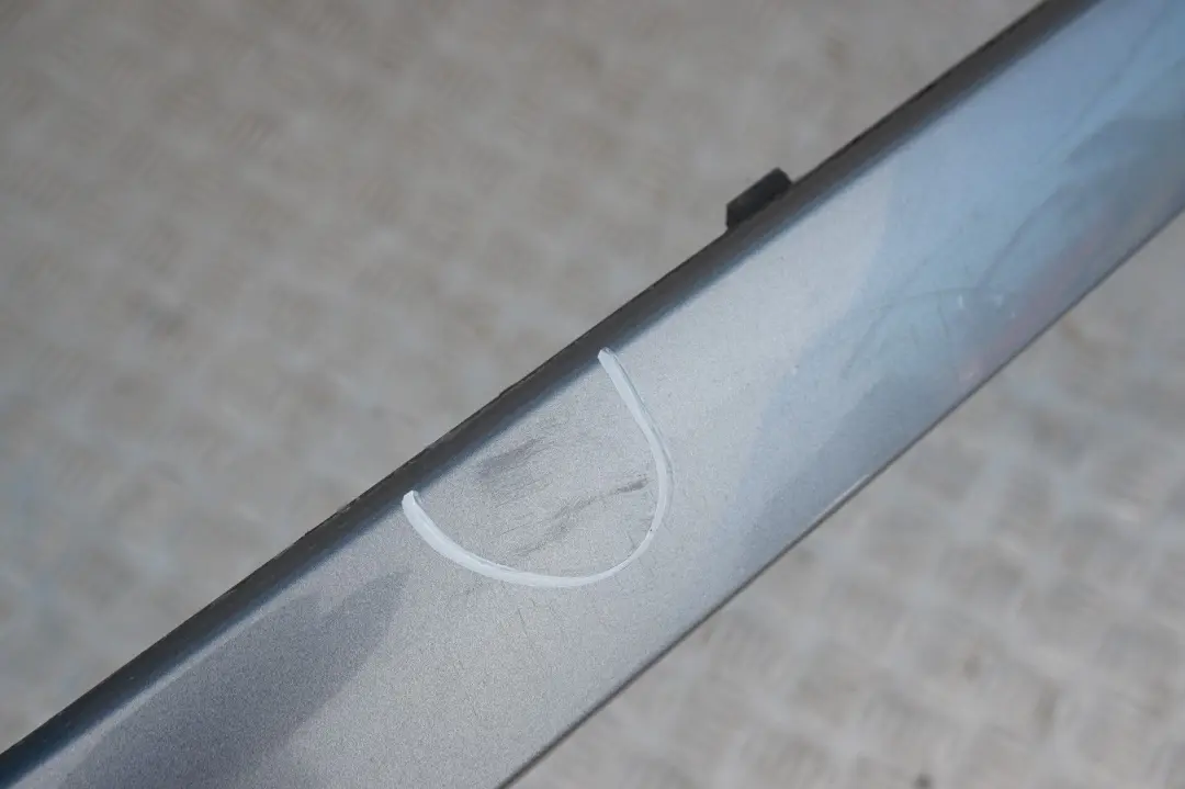 BMW E87 Guard Strip In Rear Bumper PDC Quarzblau Blau Blue - A18 - SKU 0032633-QB1 - Part number 0032633