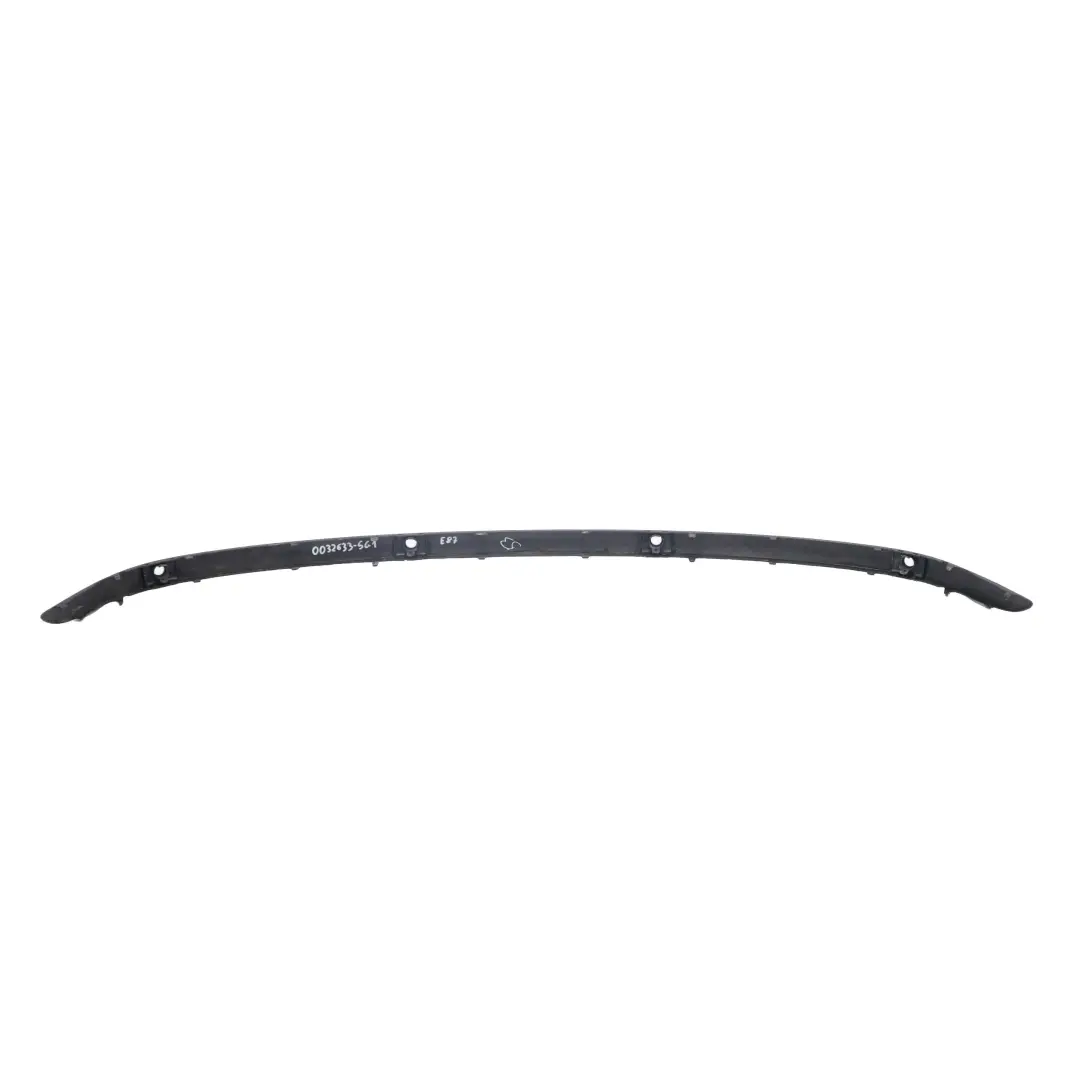 BMW E87 Paraurti Prestazioni Listello Para Urti Centro Copri Grafite Brillante - SKU 0032633-SG1 - Numero di parte 0032633