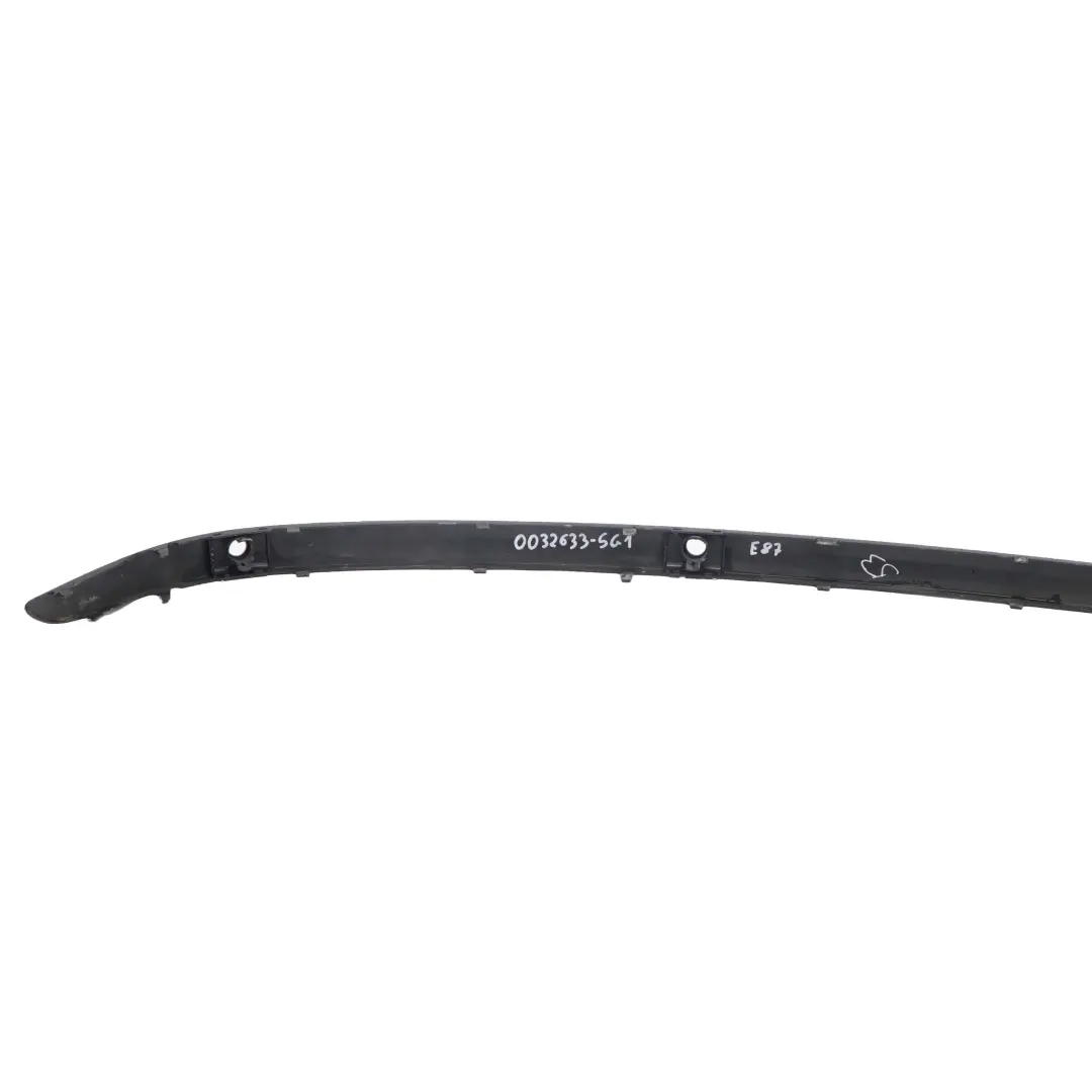 BMW E87 Paraurti Prestazioni Listello Para Urti Centro Copri Grafite Brillante - SKU 0032633-SG1 - Numero di parte 0032633