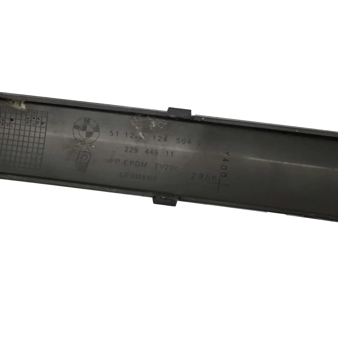 BMW E87 Listello Para Urti Paraurti Posteriore Pdc Argento-Titanio Argento - SKU 0032633-TS2 - Numero di parte 0032633