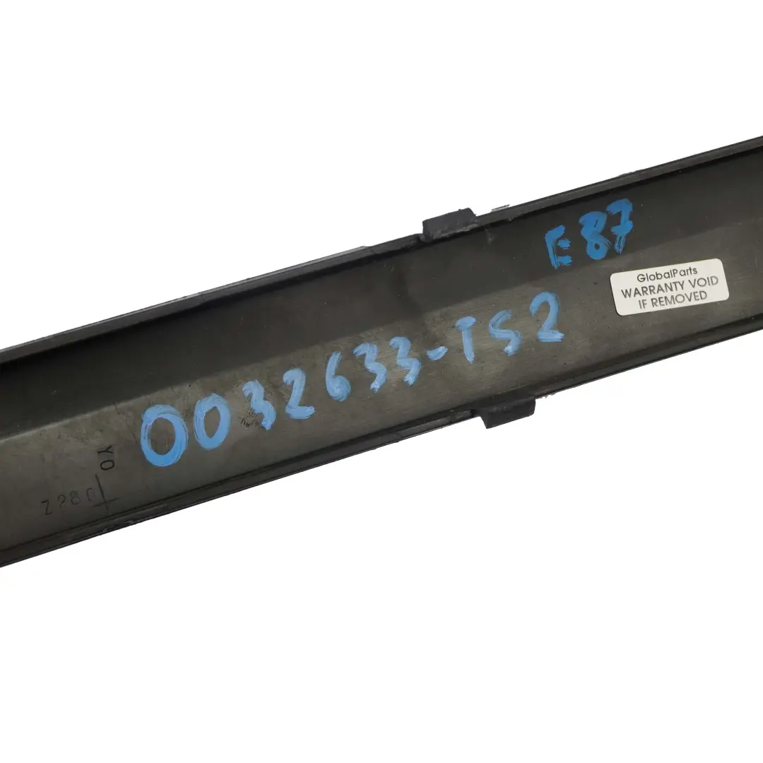 BMW 1 E87 Guard Strip In Rear Bumper PDC Titansilber Titan Silver Metallic 354 - SKU 0032633-TS2 - Part number 0032633