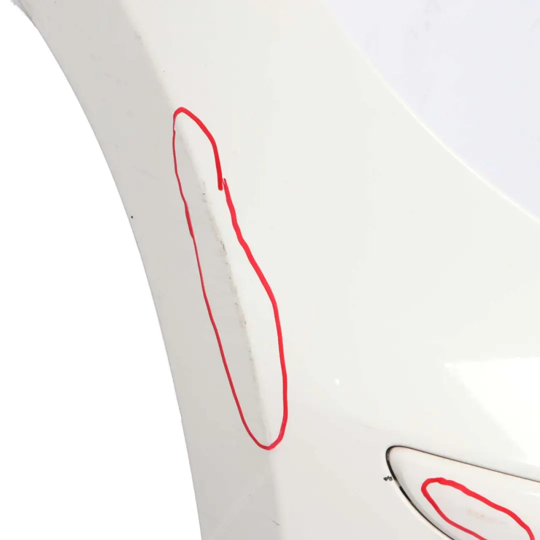 BMW 1 E87 Complete Front Bumper Trim Panel Alpinweiss White 3 - 300 - SKU 0032635-AW - Part number 0032635