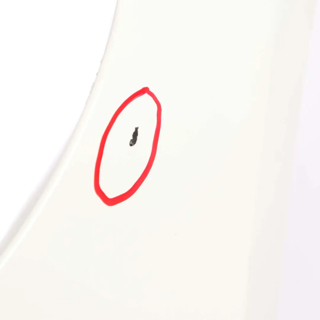 BMW 1 E87 Complete Front Bumper Trim Panel Alpinweiss White 3 - 300 - SKU 0032635-AW - Part number 0032635