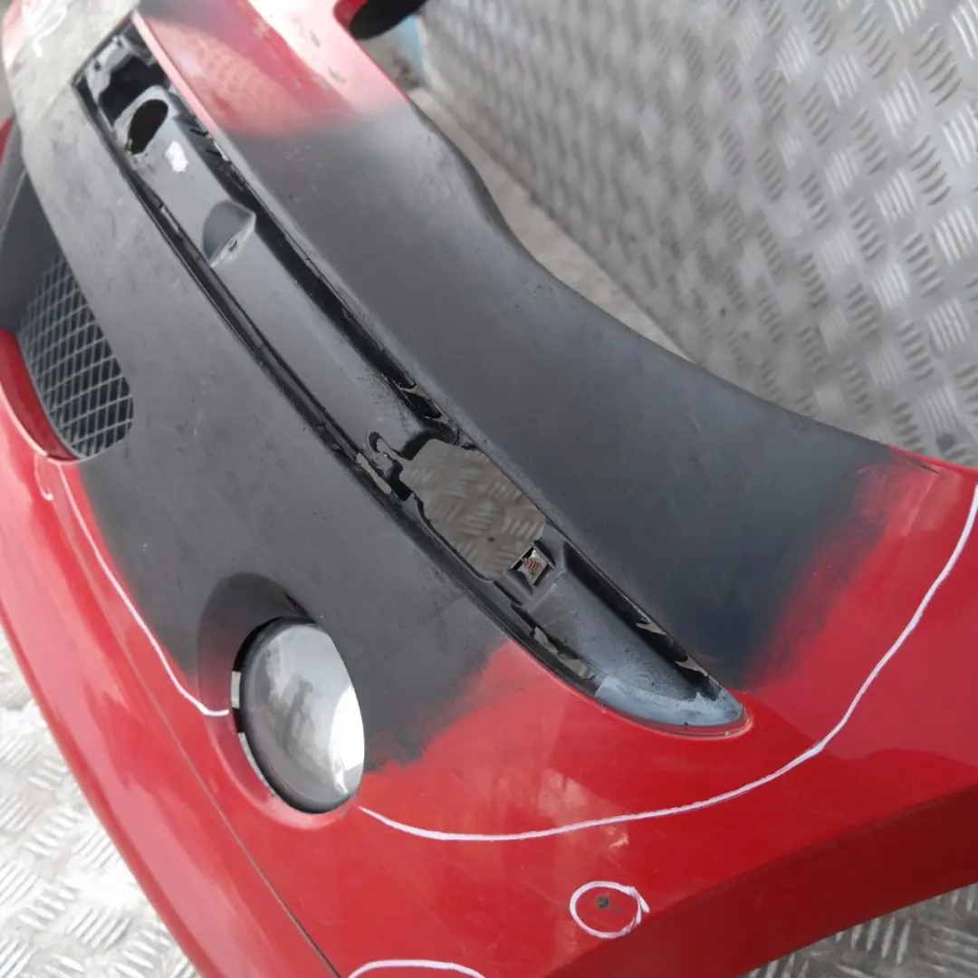 BMW 1 SERIES 1 E87 Complete Front Bumper Japanrot Japan Rot Red - 438 - SKU 0032635-JR1 - Part number 51110032635