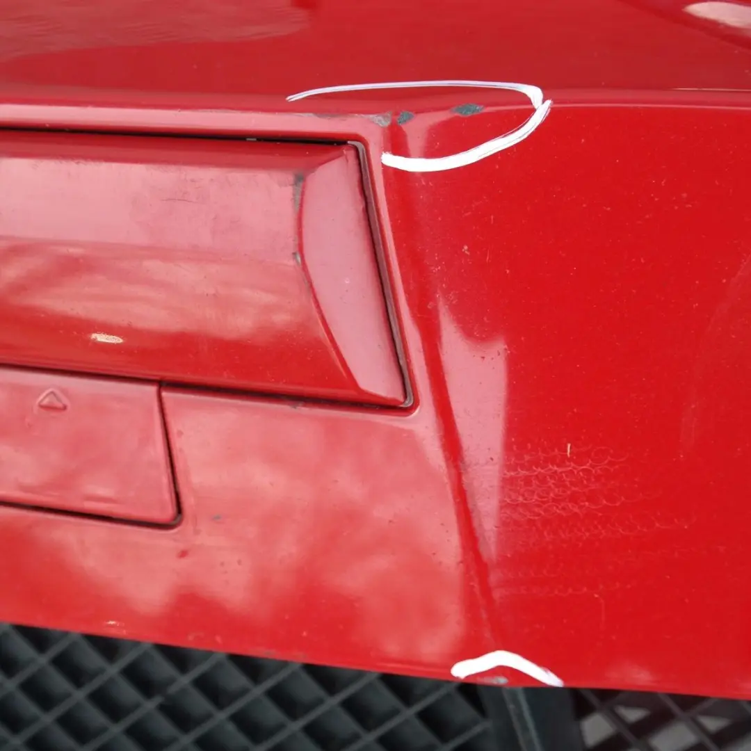 BMW 1 SERIES 1 E87 Complete Front Bumper Japanrot Japan Rot Red - 438 - SKU 0032635-JR1 - Part number 51110032635