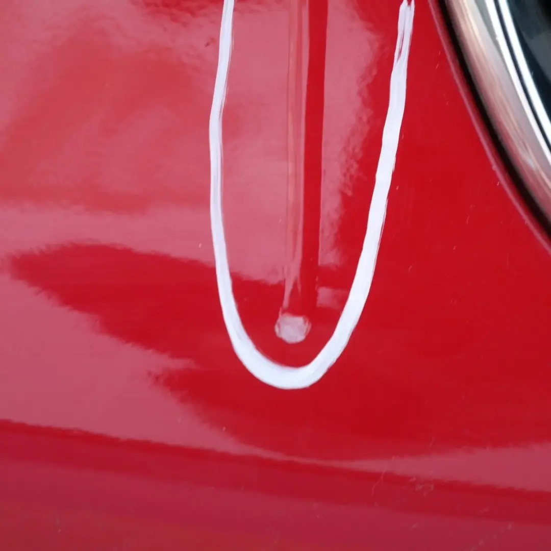 BMW 1 SERIES 3 E87 Complete Front Bumper Japanrot Japan Rot Red - 438 - SKU 0032635-JR3 - Part number 51110032635