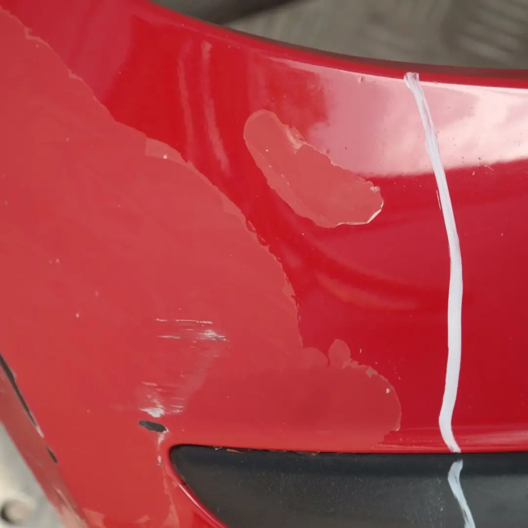 BMW 1 SERIES 4 E87 Complete Front Bumper Japanrot Japan Rot Red - 438 - SKU 0032635-JR4 - Part number 32635