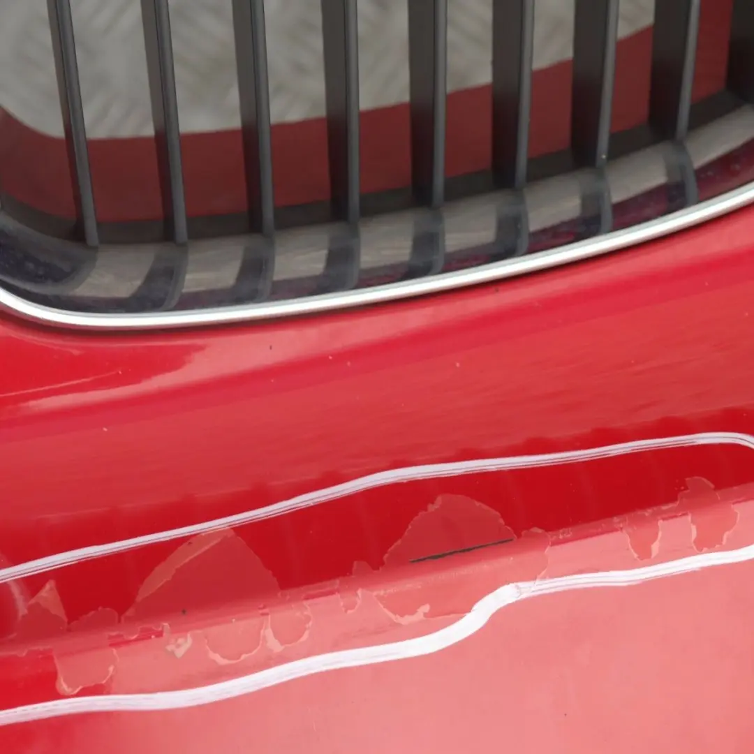 Complete Front Bumper Japanrot Japan Rot Red - 438 to BMW 1 SERIES 4 E87 with Part number 32635 BMW 1 SERIES 4 E87 Complete Front Bumper Japanrot Japan Rot Red - 438 - SKU 0032635-JR4 - Part number 32635