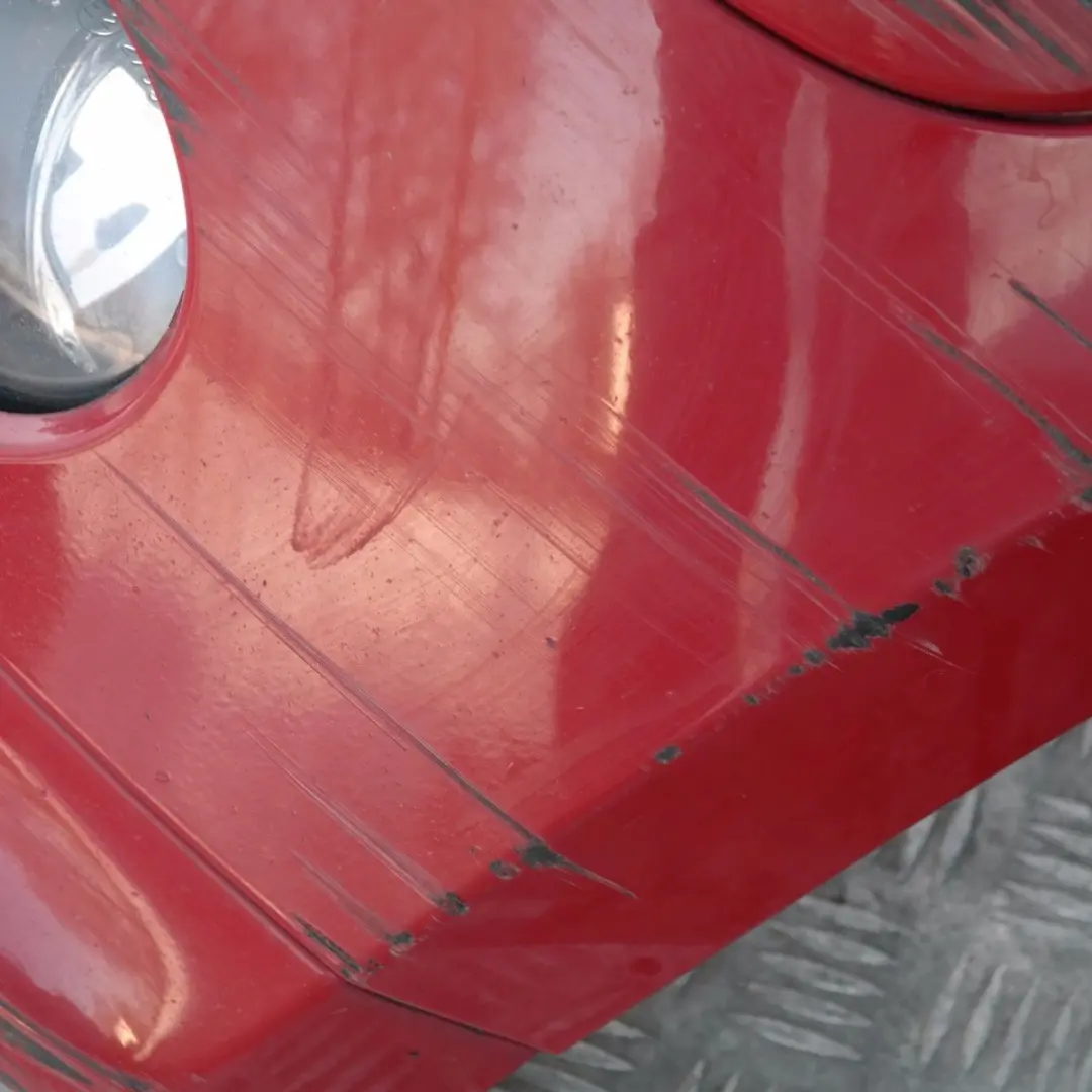BMW 1 SERIES E87 Complete Front Bumper Karmesinrot Karmesin Red Rot - A61 - SKU 0032635-KAR - Part number 51110032635