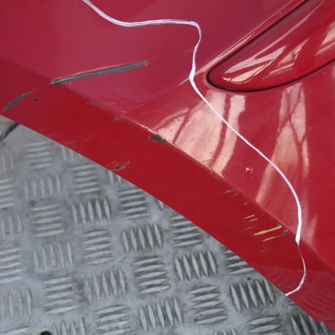 BMW 1 SERIES E87 Complete Front Bumper Karmesinrot Karmesin Red Rot - A61 - SKU 0032635-KAR - Part number 51110032635