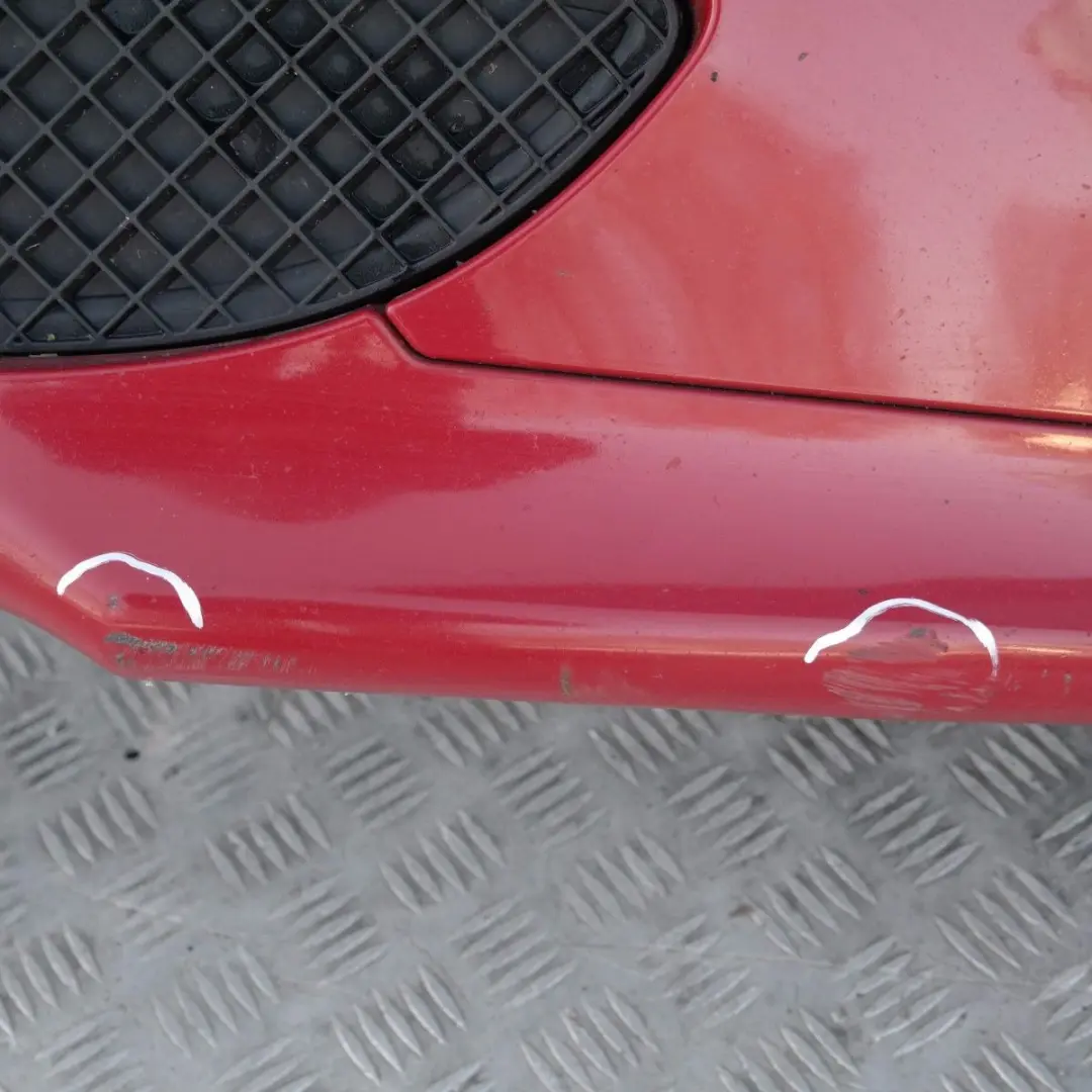 BMW 1 SERIES E87 Complete Front Bumper Karmesinrot Karmesin Red Rot - A61 - SKU 0032635-KAR - Part number 51110032635