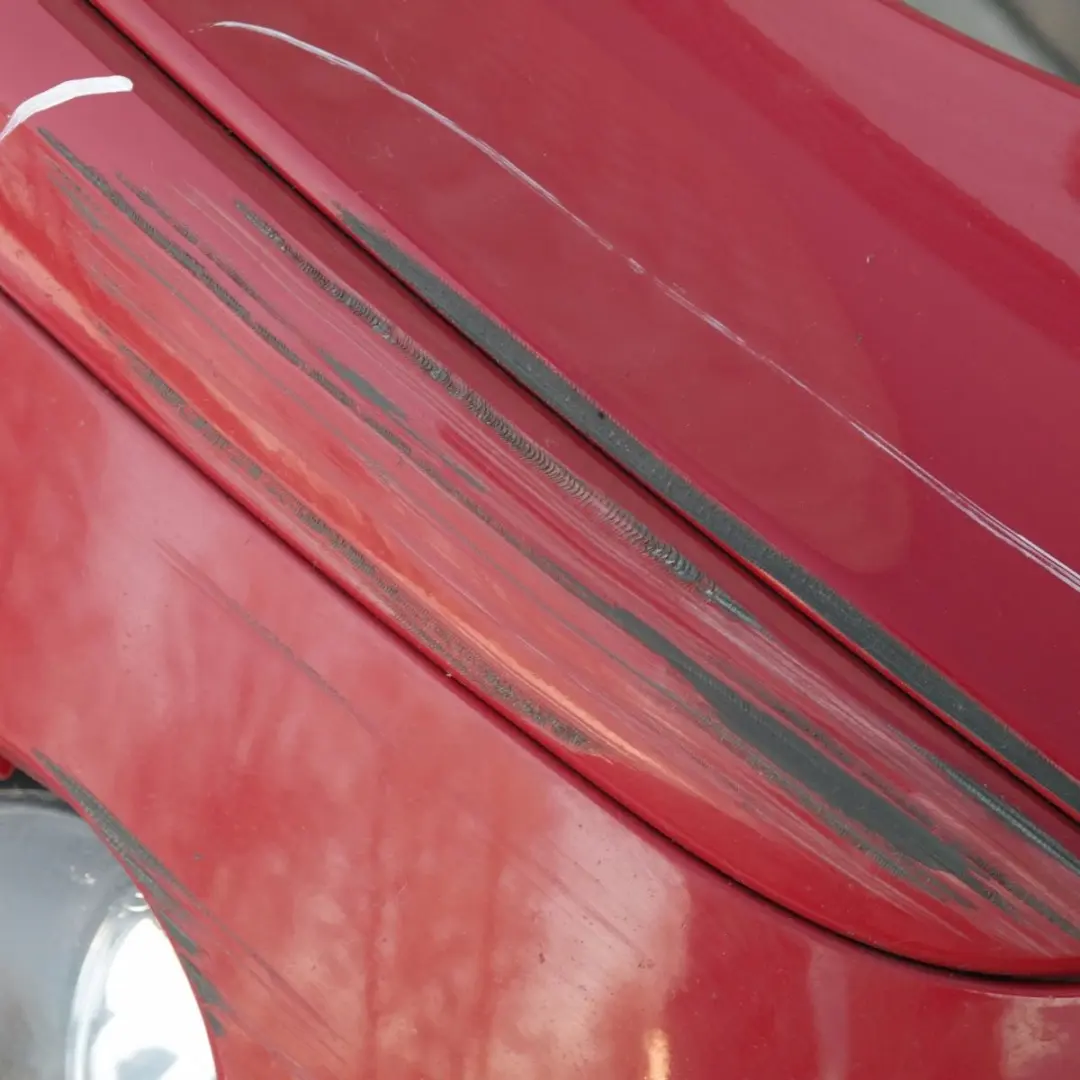 Complete Front Bumper Karmesinrot Karmesin Red Rot - A61 to BMW 1 SERIES E87 with Part number 51110032635 BMW 1 SERIES E87 Complete Front Bumper Karmesinrot Karmesin Red Rot - A61 - SKU 0032635-KAR - Part number 51110032635