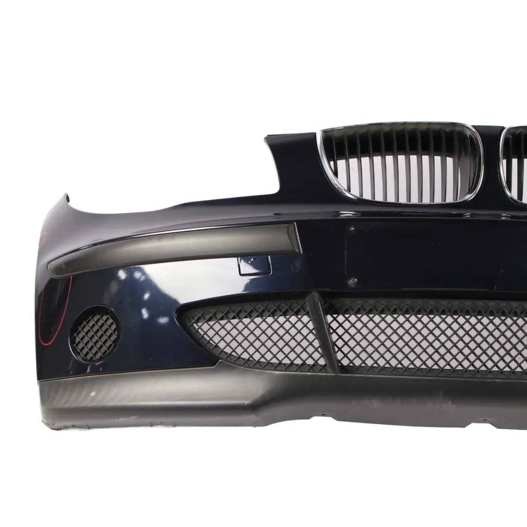 Complete Front Bumper Trim Panel Monacoblau Monaco Blue - A35 to BMW 1 E87 with Part number 0032635 BMW 1 E87 Complete Front Bumper Trim Panel Monacoblau Monaco Blue - A35 - SKU 0032635-MB - Part number 0032635