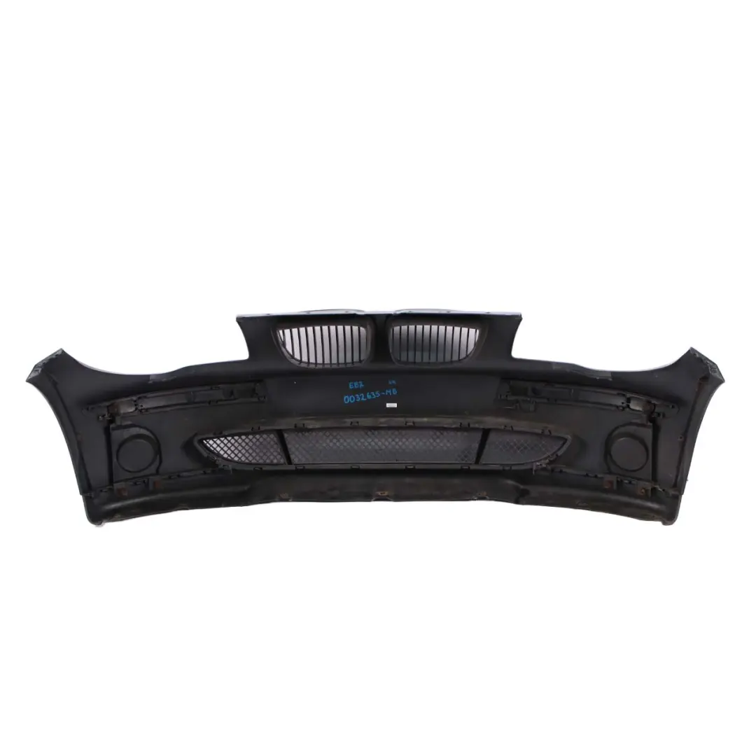 BMW 1 E87 Complete Front Bumper Trim Panel Monacoblau Monaco Blue - A35 - SKU 0032635-MB - Part number 0032635