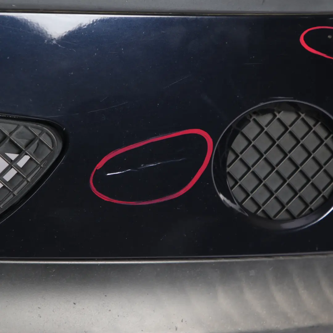 Complete Front Bumper Trim Panel Monacoblau Monaco Blue - A35 to BMW 1 E87 with Part number 0032635 BMW 1 E87 Complete Front Bumper Trim Panel Monacoblau Monaco Blue - A35 - SKU 0032635-MB - Part number 0032635