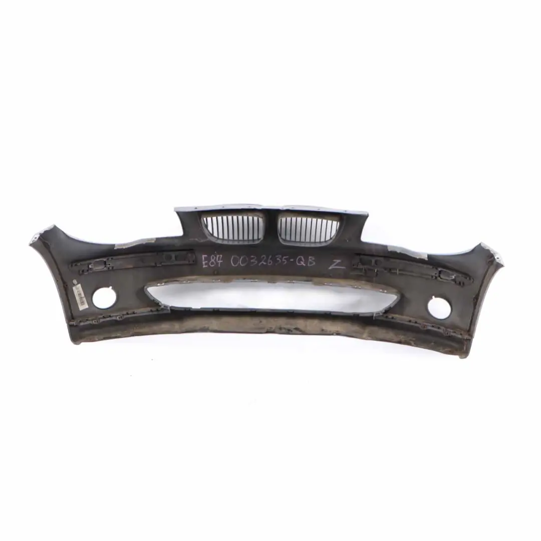 BMW E87 Complete Front Bumper Trim Panel Quarzblau Quartz Blue - A18 - SKU 0032635-QB1 - Part number 0032635