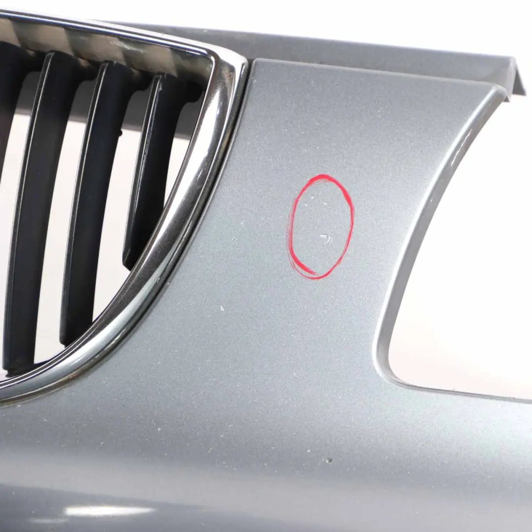 Complete Front Bumper Trim Panel Quarzblau Quartz Blue - A18 to BMW E87 with Part number 0032635 BMW E87 Complete Front Bumper Trim Panel Quarzblau Quartz Blue - A18 - SKU 0032635-QB1 - Part number 0032635