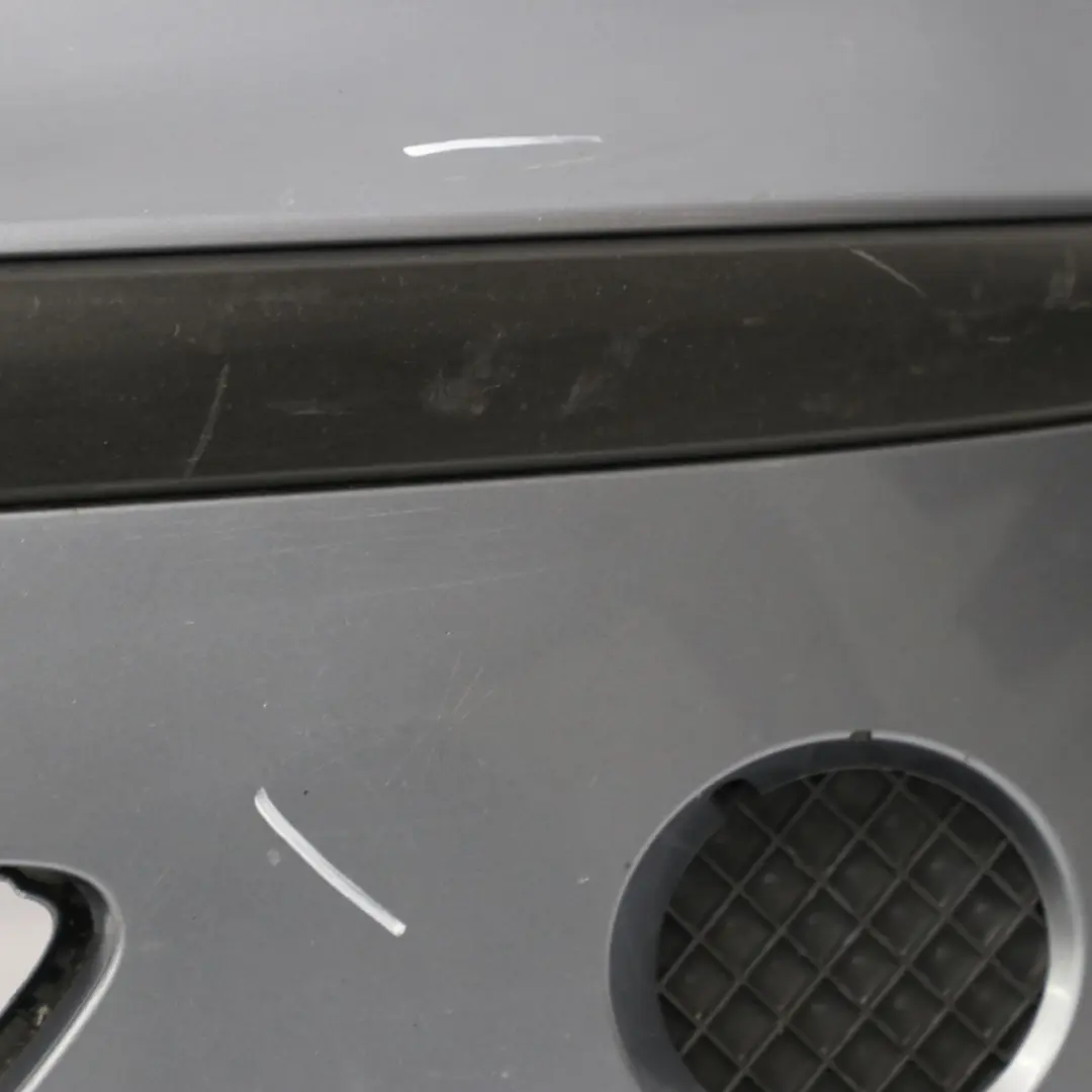 Complete Front Bumper Trim Panel Quarzblau Quartz Blue - A18 to BMW E87 with Part number 0032635 BMW E87 Complete Front Bumper Trim Panel Quarzblau Quartz Blue - A18 - SKU 0032635-QB - Part number 0032635