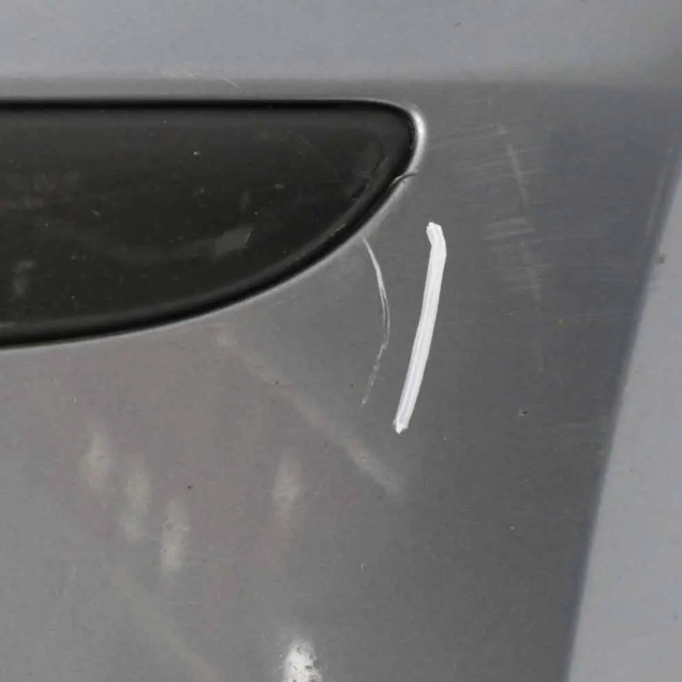 Complete Front Bumper Trim Panel Quarzblau Quartz Blue - A18 to BMW E87 with Part number 0032635 BMW E87 Complete Front Bumper Trim Panel Quarzblau Quartz Blue - A18 - SKU 0032635-QB - Part number 0032635