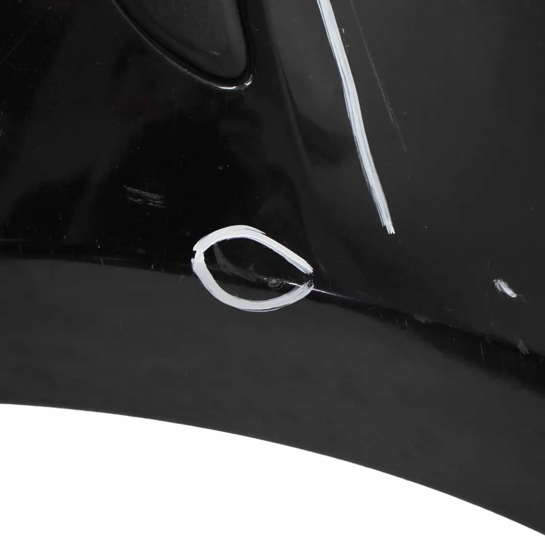 BMW E87 Zderzak Przedni Schwarz 2 Black - 668 - SKU 0032635-SCH1 - Numer Części 0032635