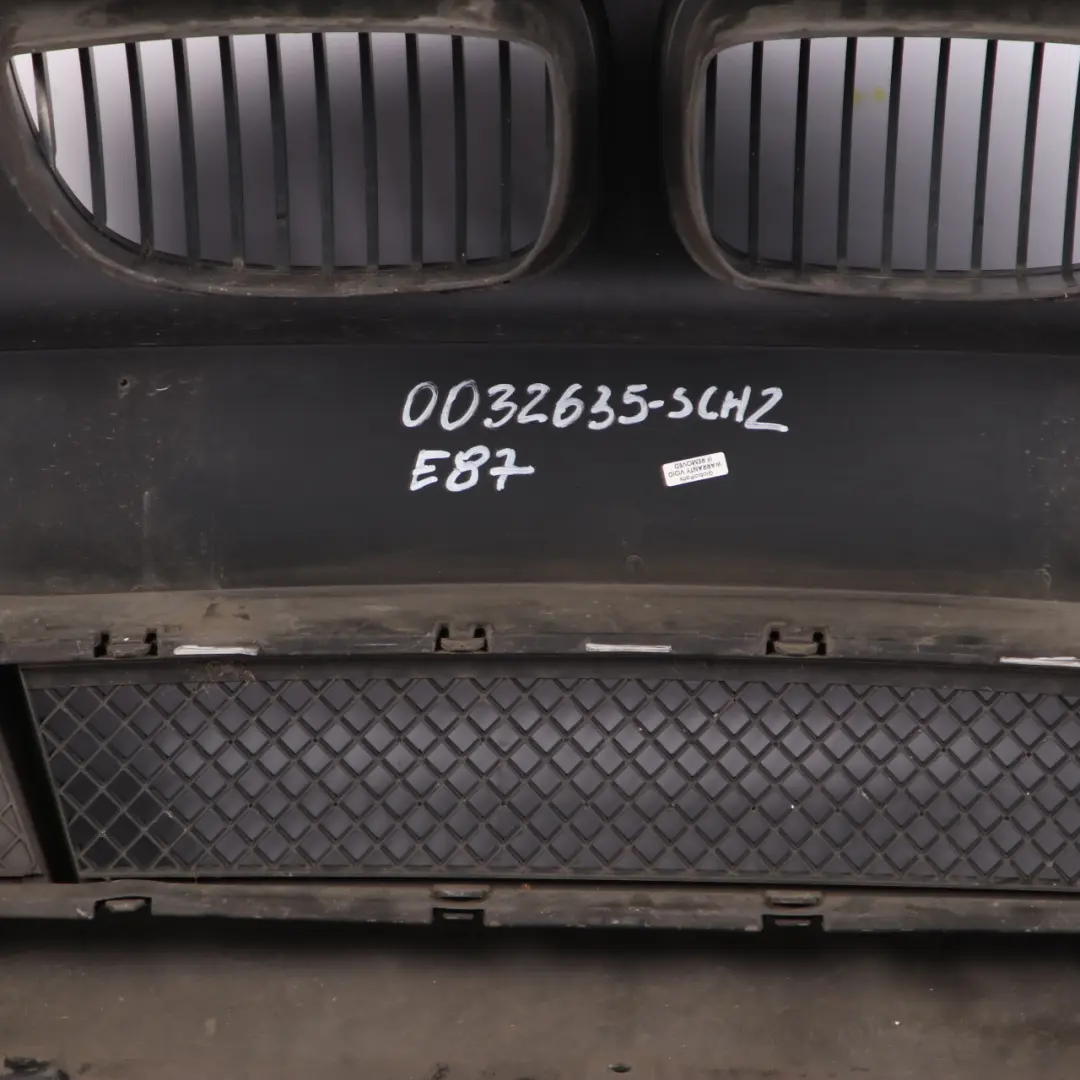 BMW 1 Series E87 Complete Front Bumper Schwarz 2 Black - 668 - SKU 0032635-SCH2 - Part number 0032635