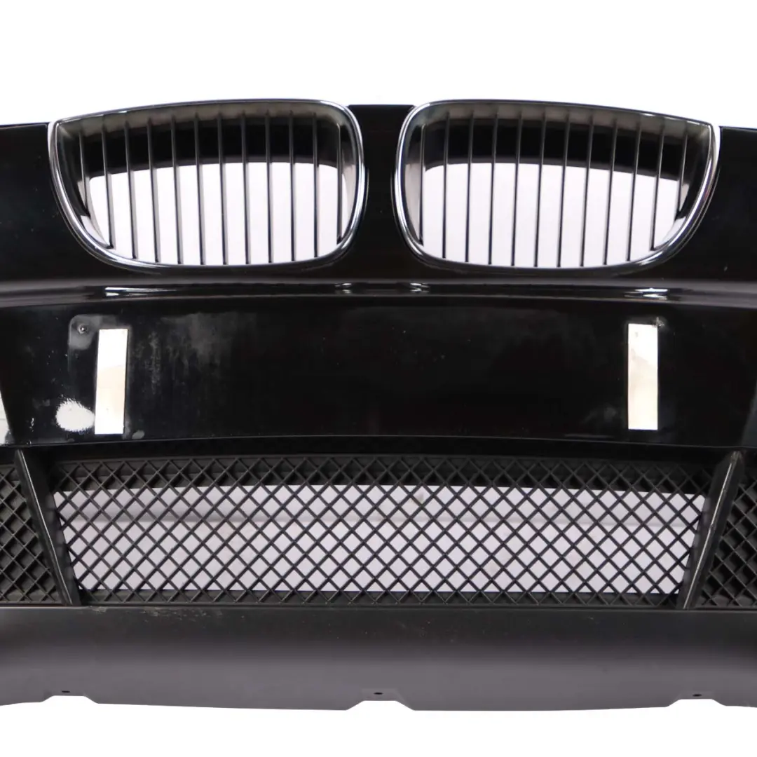 BMW 1 Series E87 Complete Front Bumper Schwarz 2 Black - 668 - SKU 0032635-SCH2 - Part number 0032635