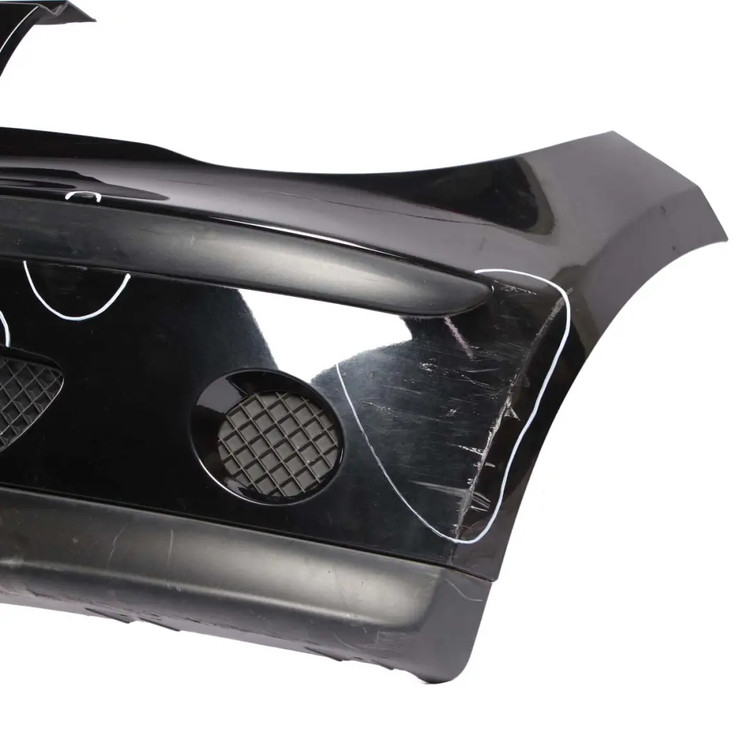 BMW 1 Series E87 Complete Front Bumper Schwarz 2 Black - 668 - SKU 0032635-SCH2 - Part number 0032635