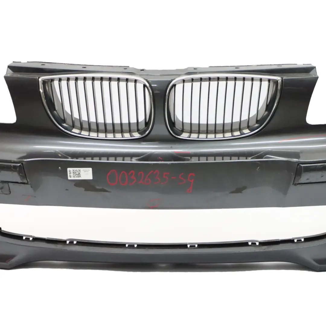 BMW E87 Zderzak Przedni Sparkling Graphite - A22 - SKU 0032635-SG - Numer Części 0032635