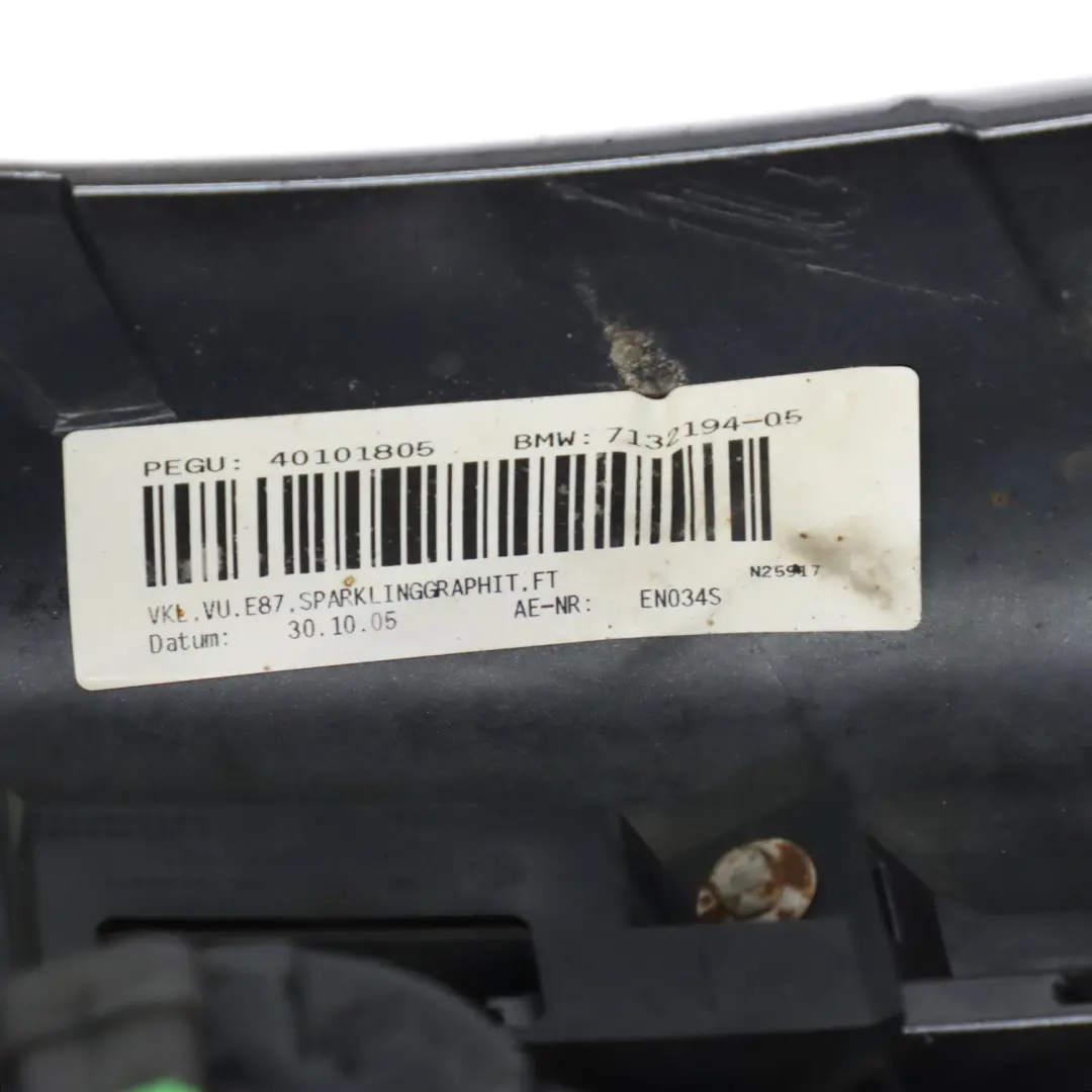 Zderzak Przedni Sparkling Graphite - A22 do BMW E87 o numerze 0032635 BMW E87 Zderzak Przedni Sparkling Graphite - A22 - SKU 0032635-SG - Numer Części 0032635