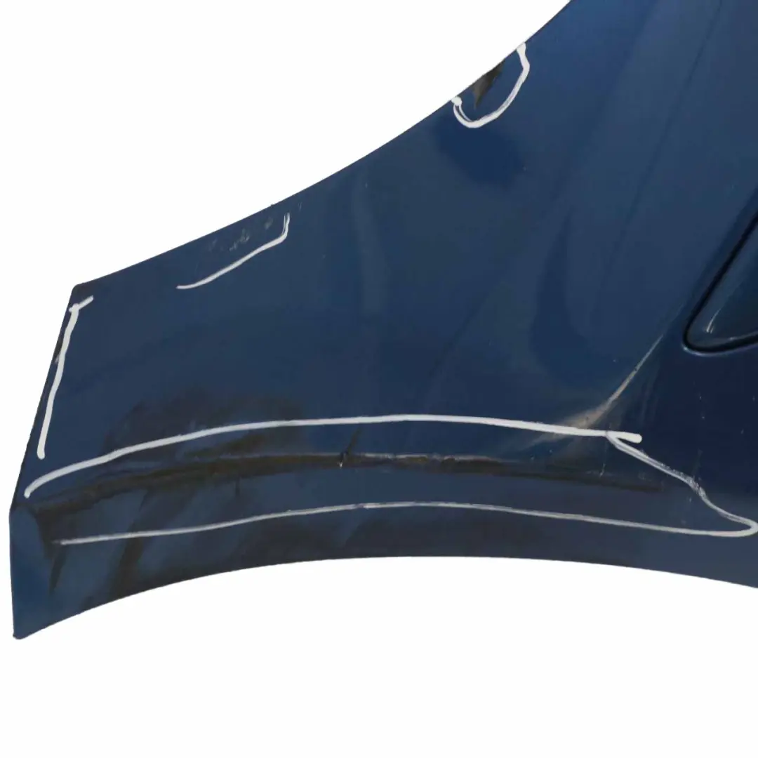 Complete Front Bumper Trim Panel Sydneyblau Sydney Blau Blue - A19 to BMW E87 with Part number 0032635 BMW E87 Complete Front Bumper Trim Panel Sydneyblau Sydney Blau Blue - A19 - SKU 0032635-SYD - Part number 0032635