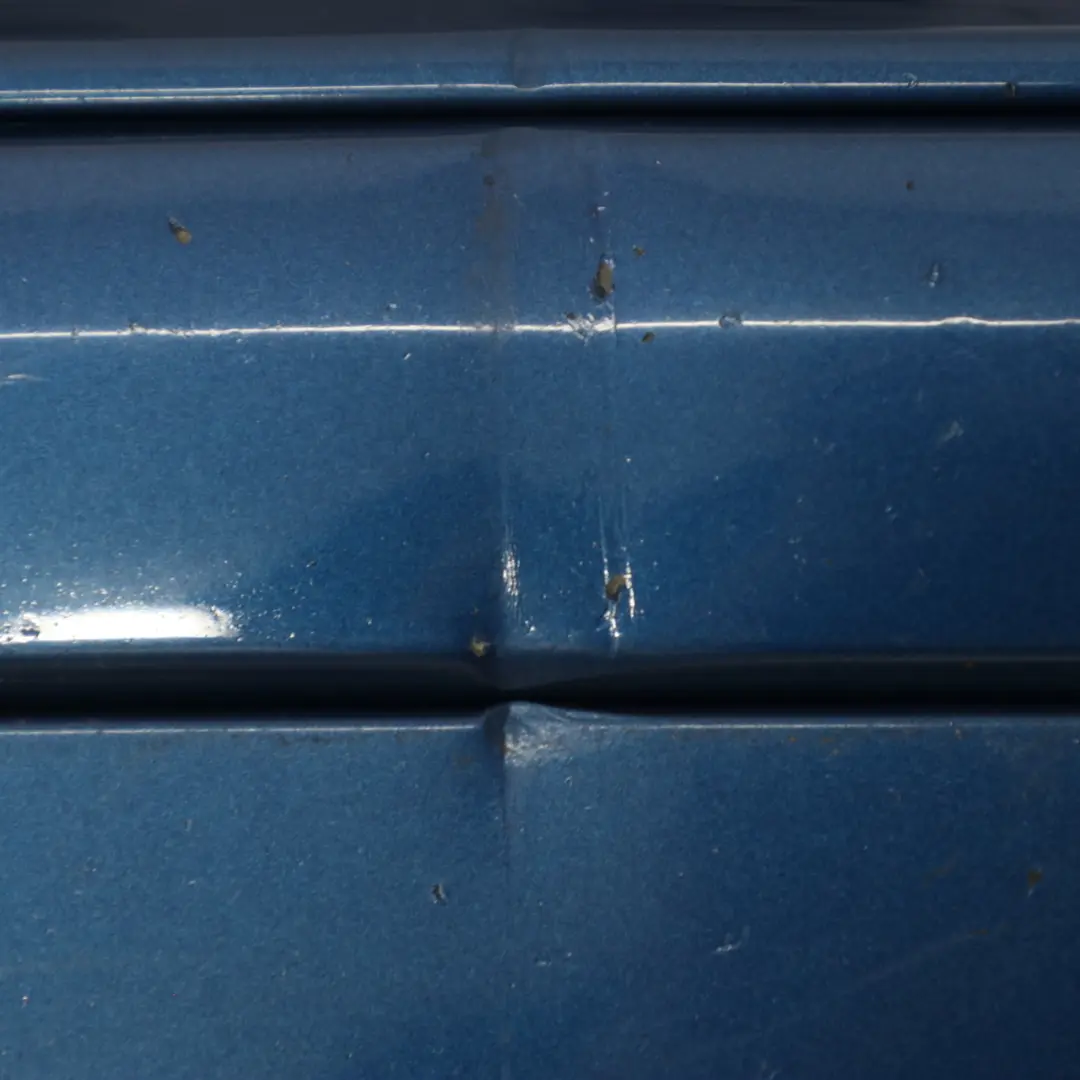 BMW E87 Complete Front Bumper Trim Panel Sydneyblau Sydney Blau Blue - A19 - SKU 0032635-SYD - Part number 0032635