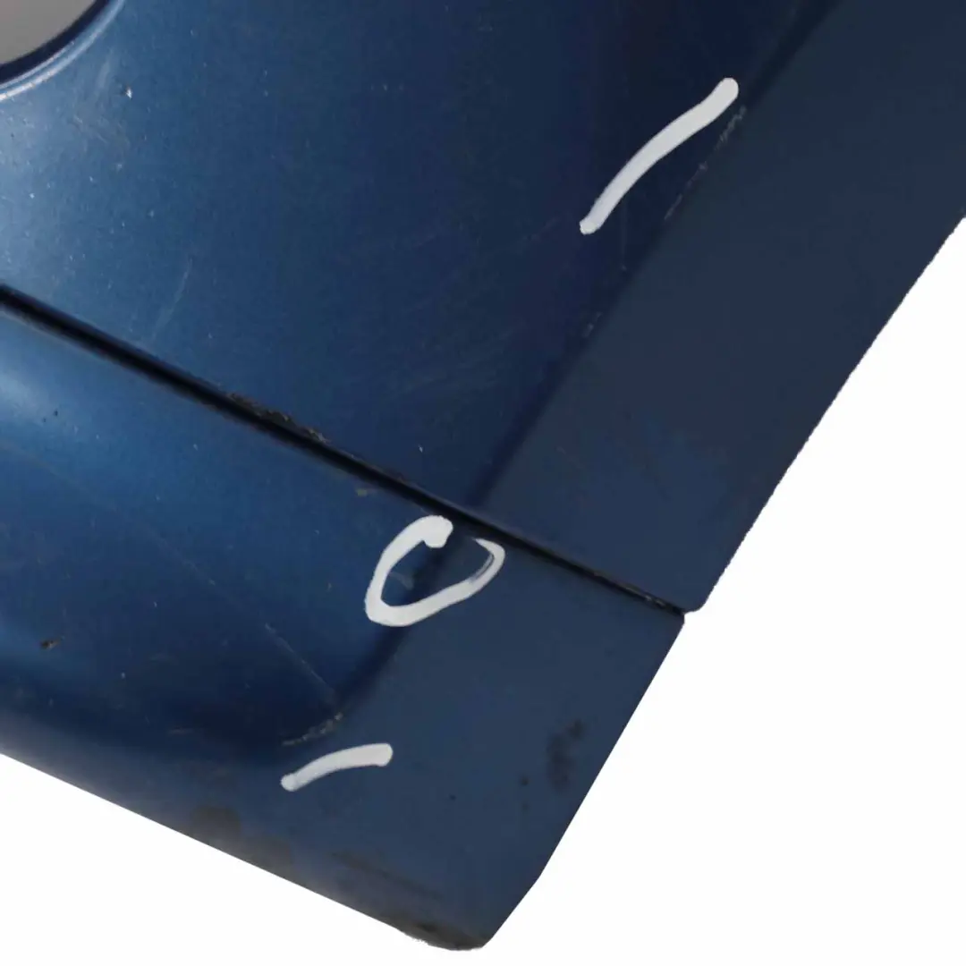 BMW E87 Complete Front Bumper Trim Panel Sydneyblau Sydney Blau Blue - A19 - SKU 0032635-SYD - Part number 0032635