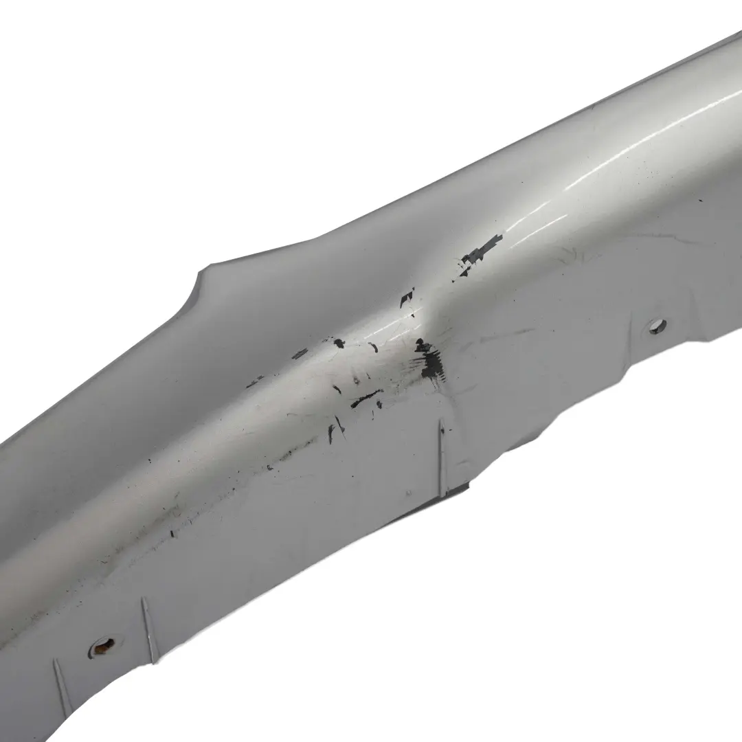 BMW E87 Stossfänger Vorn Unten Verkleidung Titansilber Silver Metallic - 354 - SKU 0032636-TS - Teilenummer 0032636