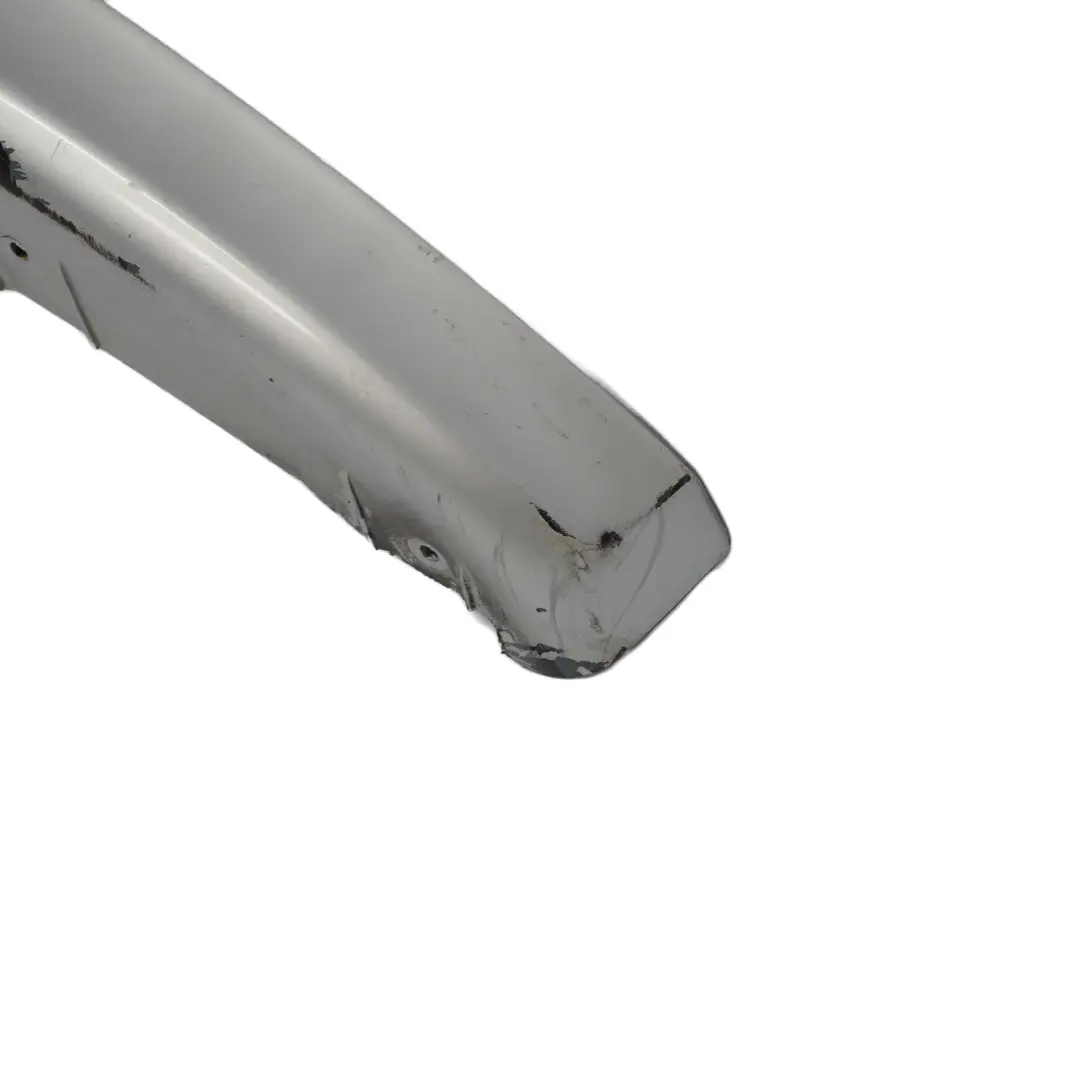 BMW E87 Stossfänger Vorn Unten Verkleidung Titansilber Silver Metallic - 354 - SKU 0032636-TS - Teilenummer 0032636
