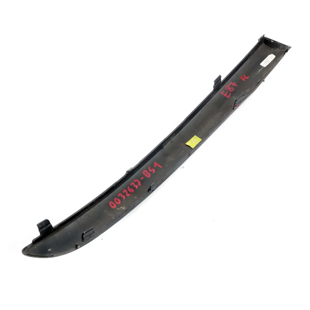 BMW E87 Banda de Proteccion del Parachoques Izquierda Negro Zafiro 475 - SKU 0032637-BS1 - Número de pieza 7124499