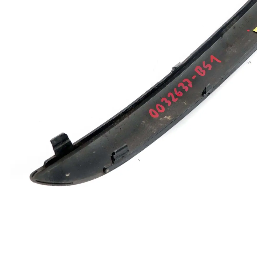 BMW E87 Paraurti Listello Para Urti Frontale SX Black Sapphire 475 - SKU 0032637-BS1 - Numero di parte 7124499