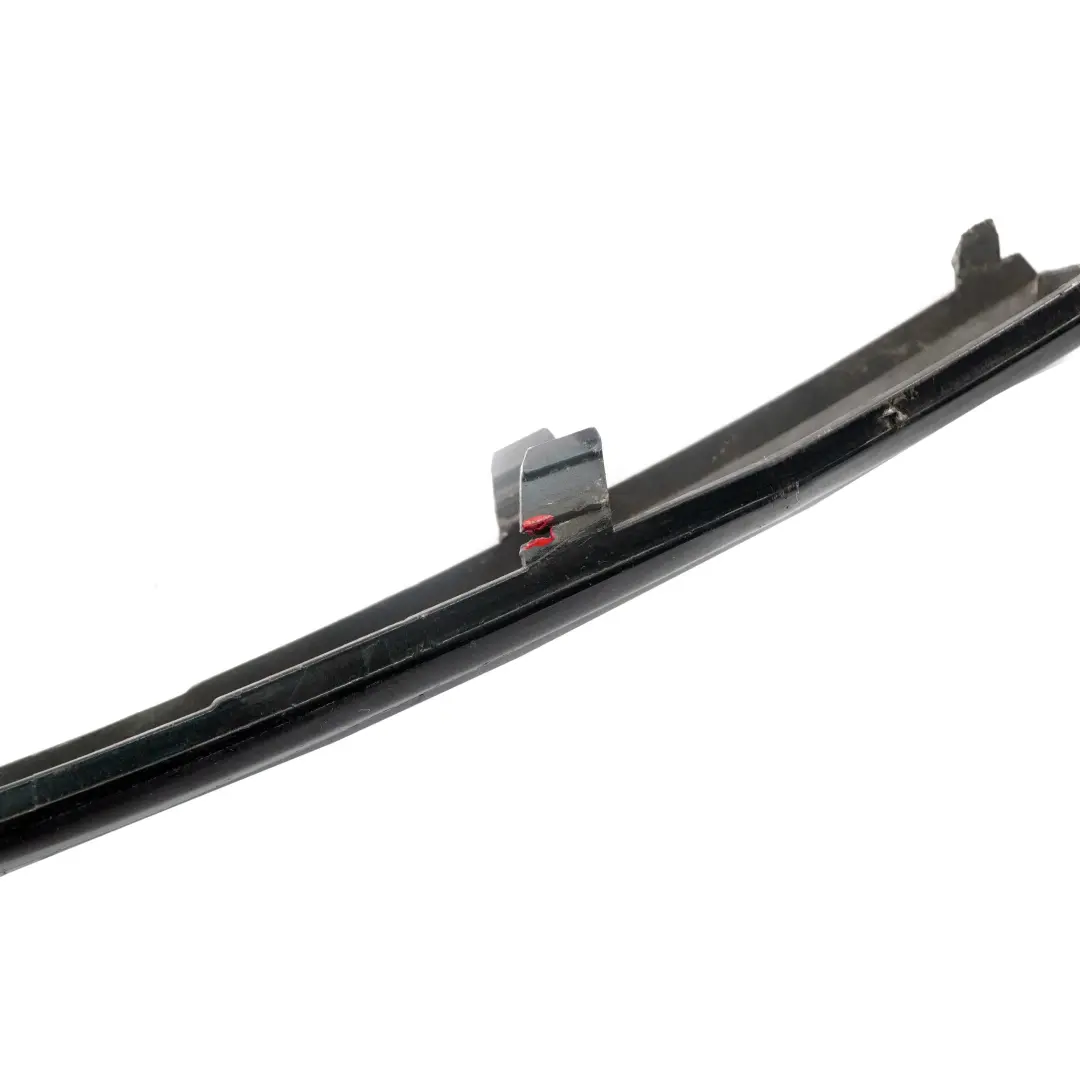 BMW E87 Paraurti Listello Para Urti Frontale SX Black Sapphire 475 - SKU 0032637-BS1 - Numero di parte 7124499