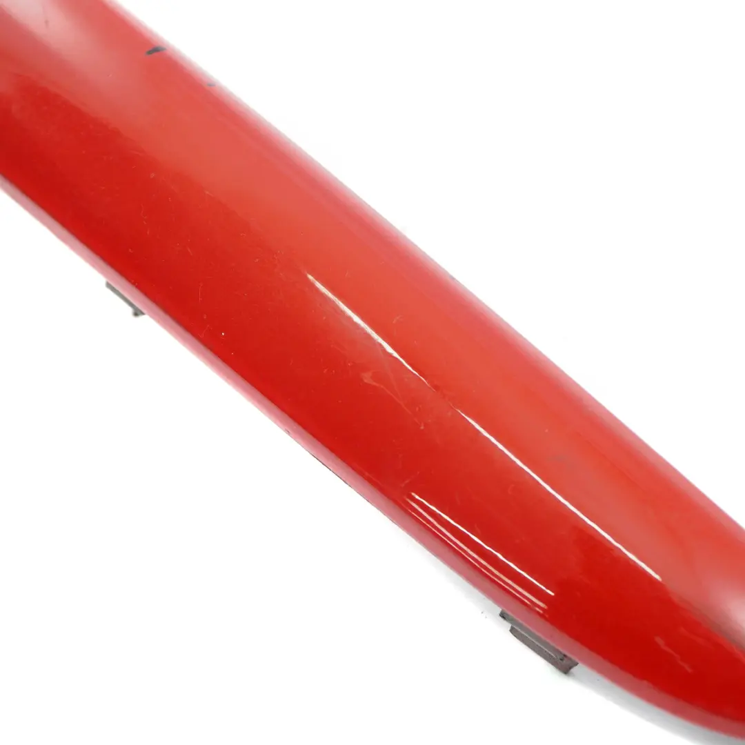 Bumper Guard Trim Strip Left N/S Karmesinrot Crimson Red to BMW 1 Series E87 with Part number 0032637 BMW 1 Series E87 Bumper Guard Trim Strip Left N/S Karmesinrot Crimson Red - SKU 0032637-KAR - Part number 0032637